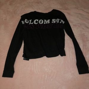 Long Sleeve Cropped Volcom Shirt